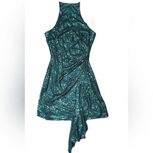 Belle Badgley Mischka Jade Sequin Dress